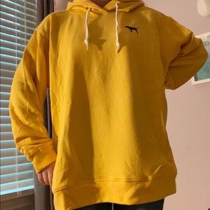 Victoria’s Secret Pink Yellow Sweatshirt